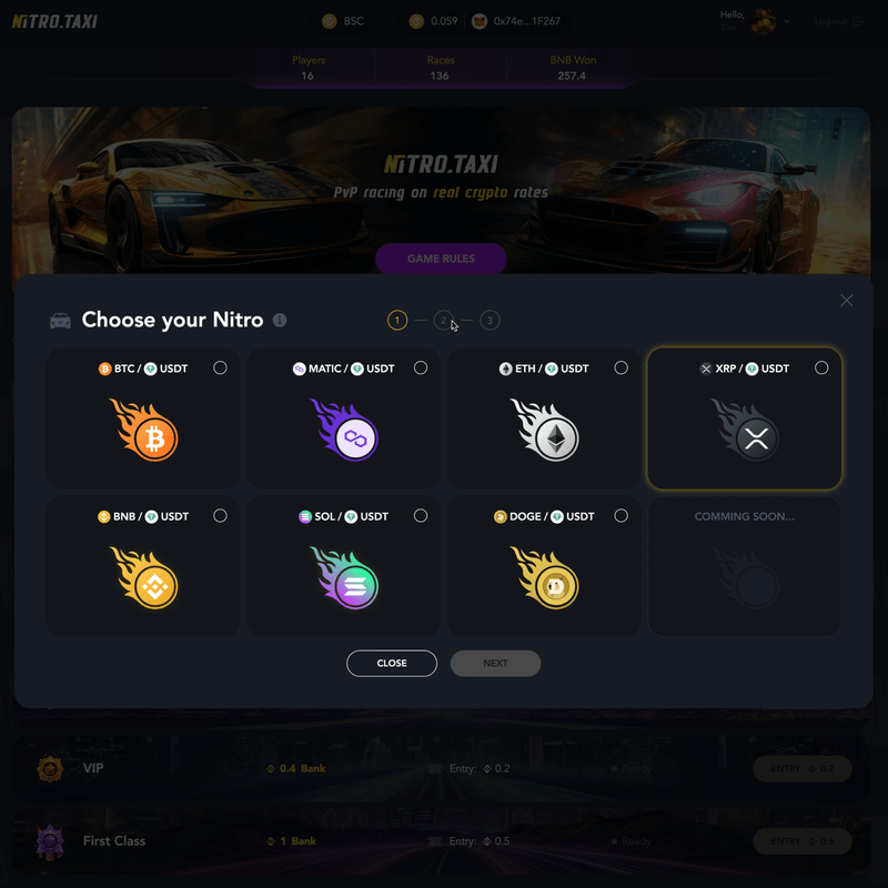 Nitro.taxi technical architecture and blockchain gaming solutions
